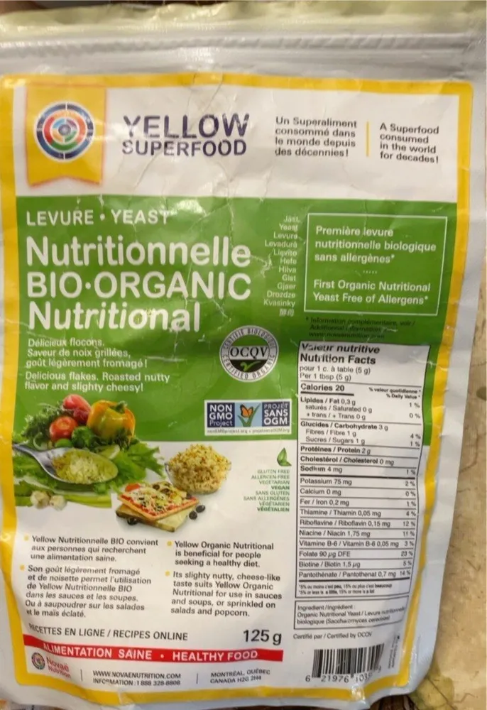 Levure nutritionelle