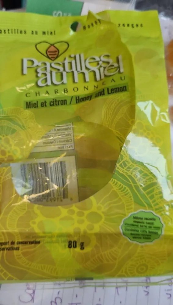 Pastille au miel