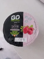 Estilo skyr islandês morango e framboesa