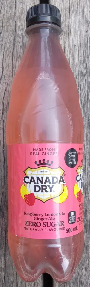 Zero Sugar Raspberry Lemonade Ginger Ale