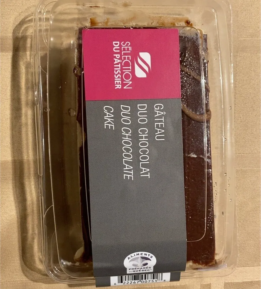Gâteau Duo Chocolat