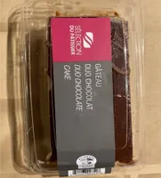 Gâteau Duo Chocolat