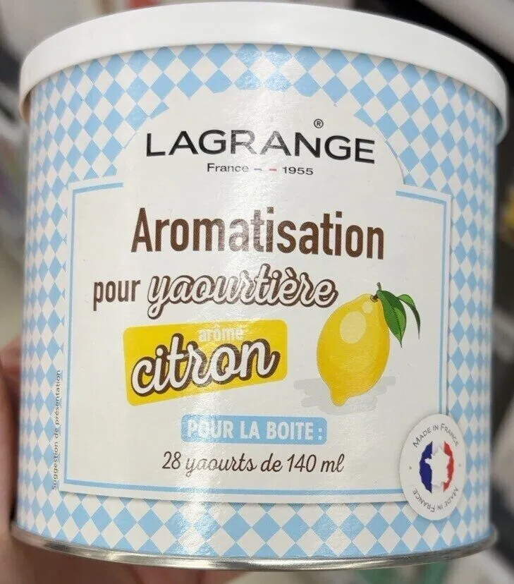 Aromatisation pour yaourtière