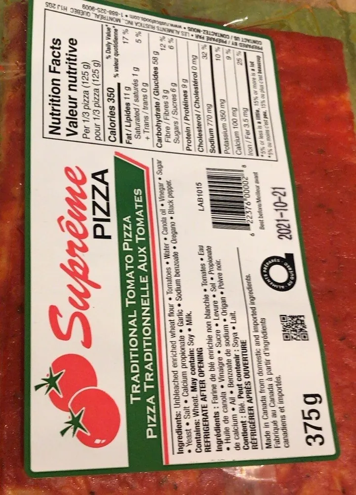 Supreme pizza