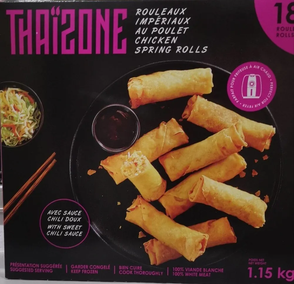 Rouleaux impériaux au Poulet