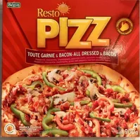 Pizza All dressed & bacon