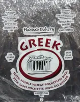 Whole Wheat Pocketless Pita