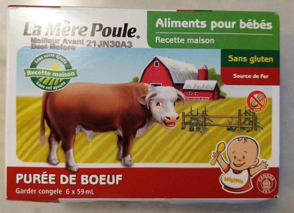 La Mère Poule - purée de bœuf