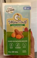Purée de patates douce