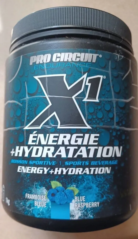 X1 Énergie +Hydratation