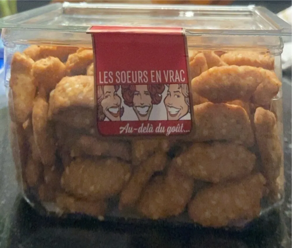 Bâtons sésame salés
