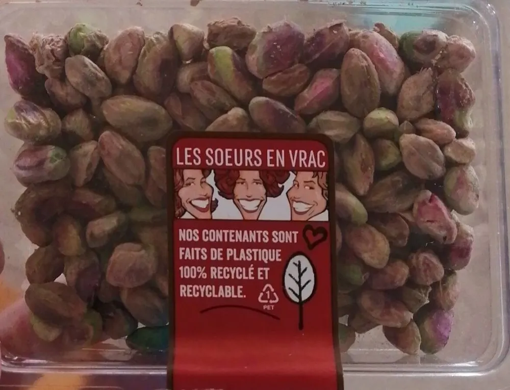 Pistaches sans écales