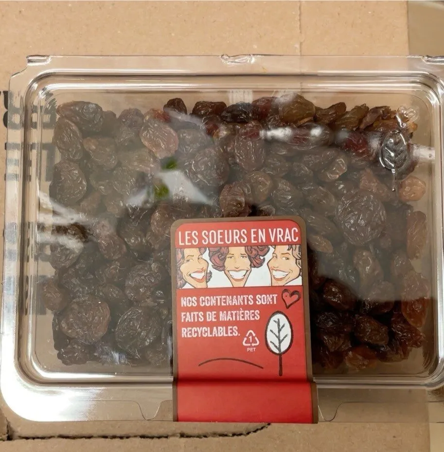 Raisins sultana