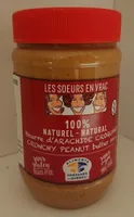 Beurre d'arachide croquant