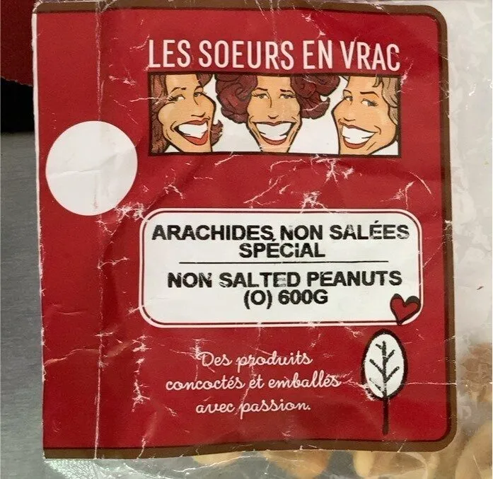 Non salted peanuts