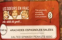 Arachides espagnoles salées