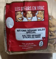 Bâtons sésames salés