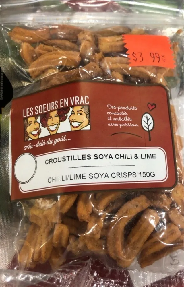 Croustille soya chili et lime