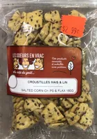 Croustille maïs et lin