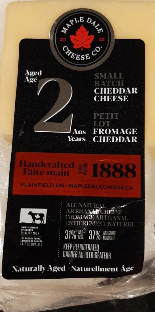 2 year old cheddar cheese