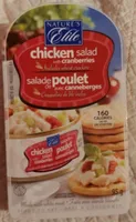 Salade de poulet avec canneberges