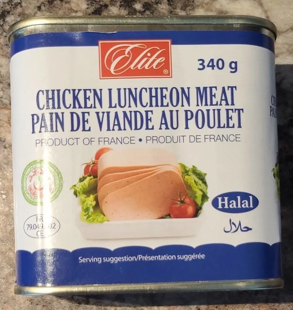 Chicken luncheon meat