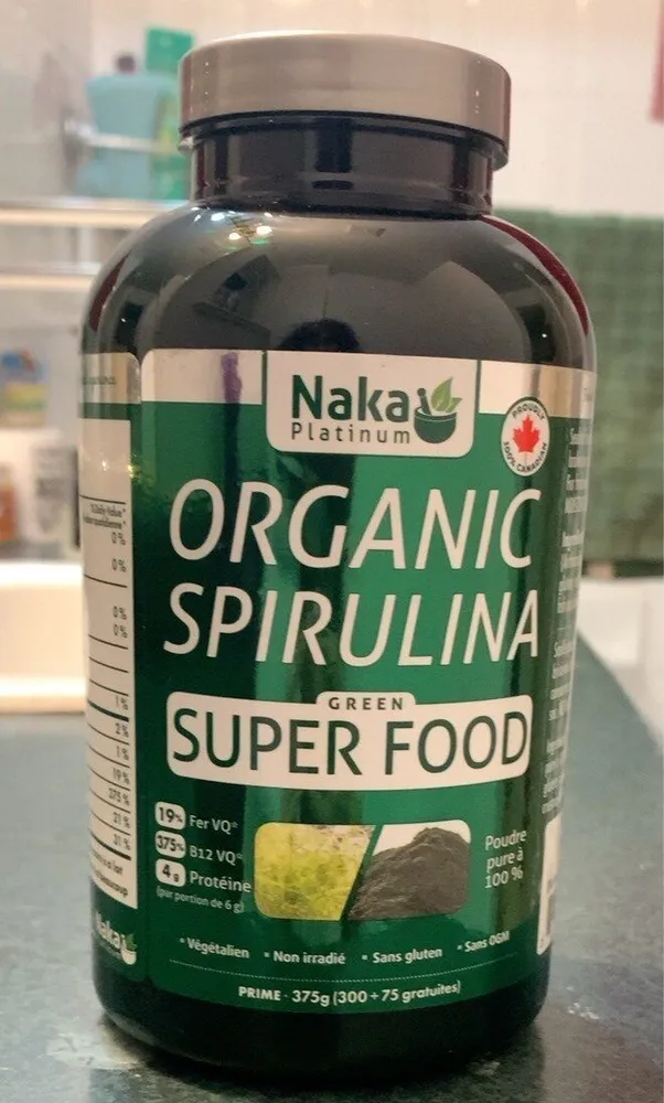 Organic spirulina