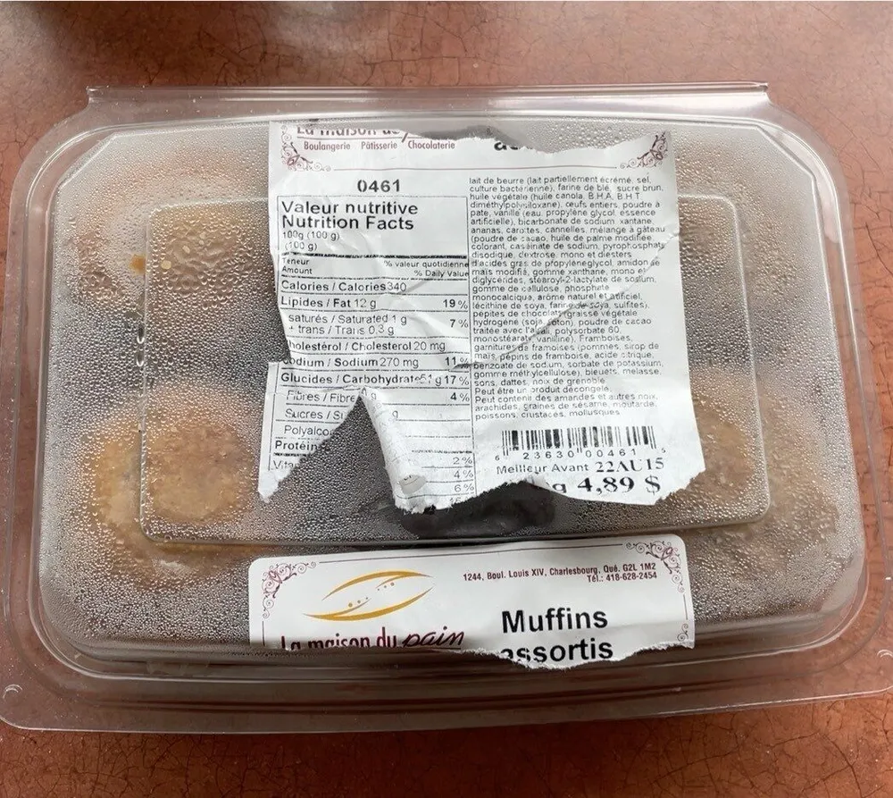 Muffins assortis
