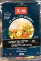 Rainbow cheese tortellini