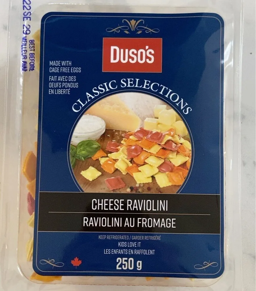 Dusos Cheese Raviolini
