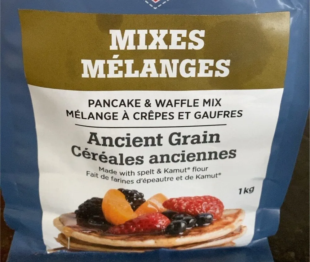 Pancake waffles mix