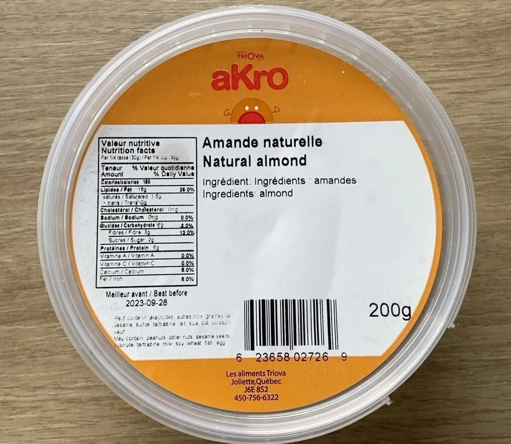 Amandes naturelle