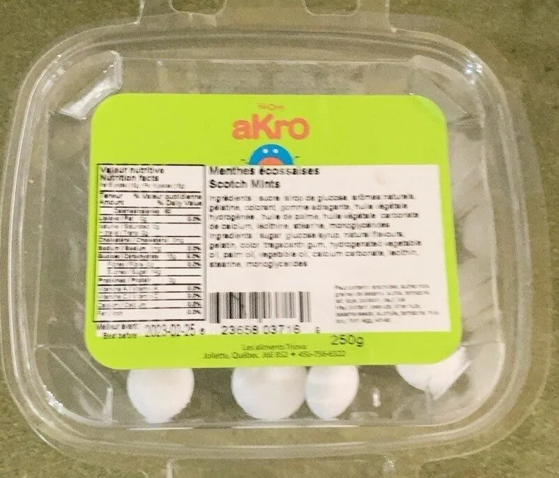 Menthes écossaises