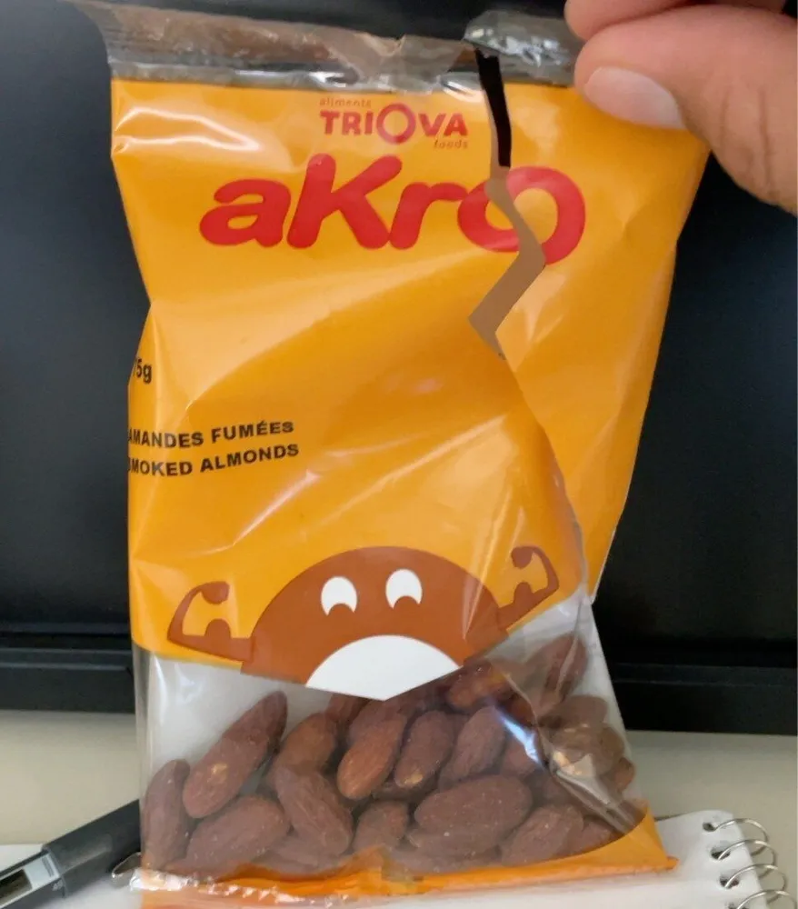 Amandes fumee