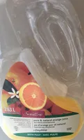 Jus d'orange avec pulpe