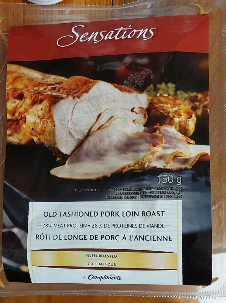 Rôti de Longe de Porc à l'Ancienne