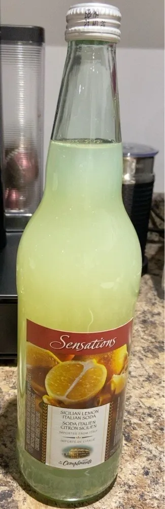 Soda italien citron sicilien