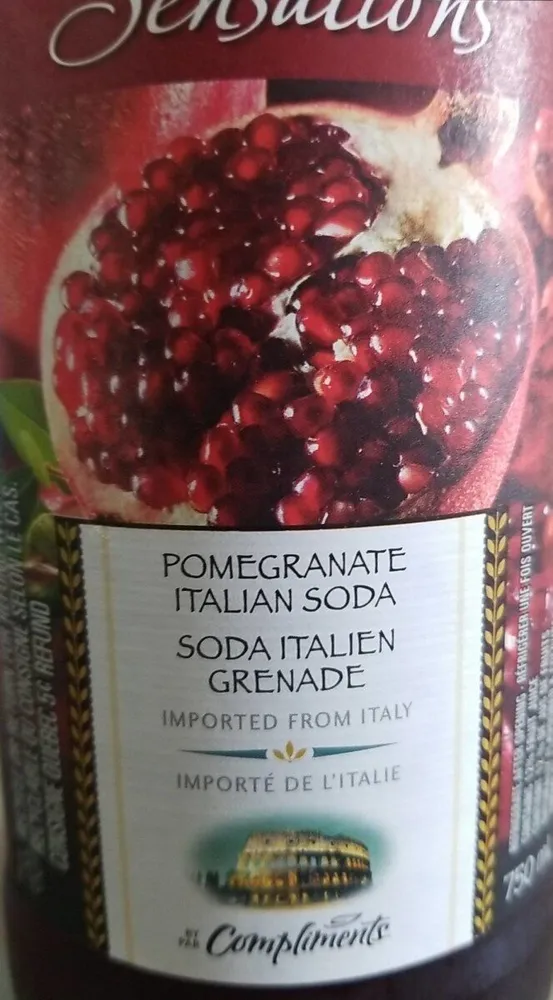 Soda italien grenade
