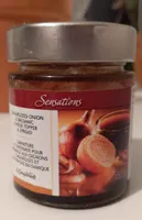 Garniture aux oignons caramélisés et vinaigre balsamique