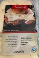 Fromage suisse en tranches
