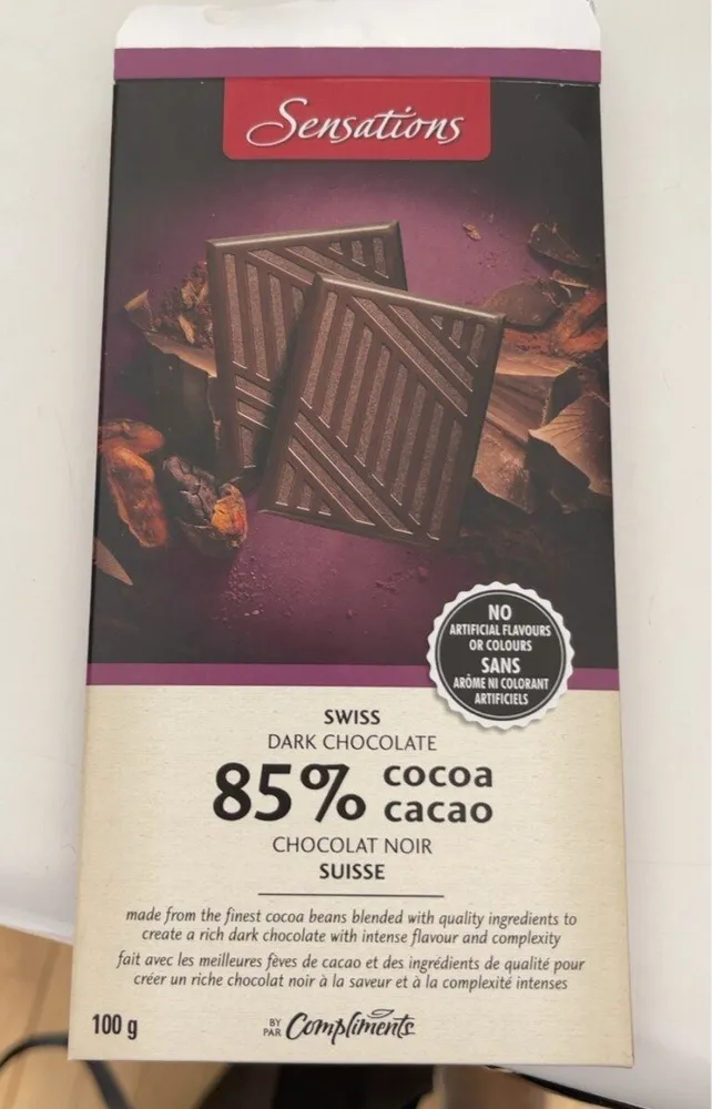 85% Swiss Dark Chocolate