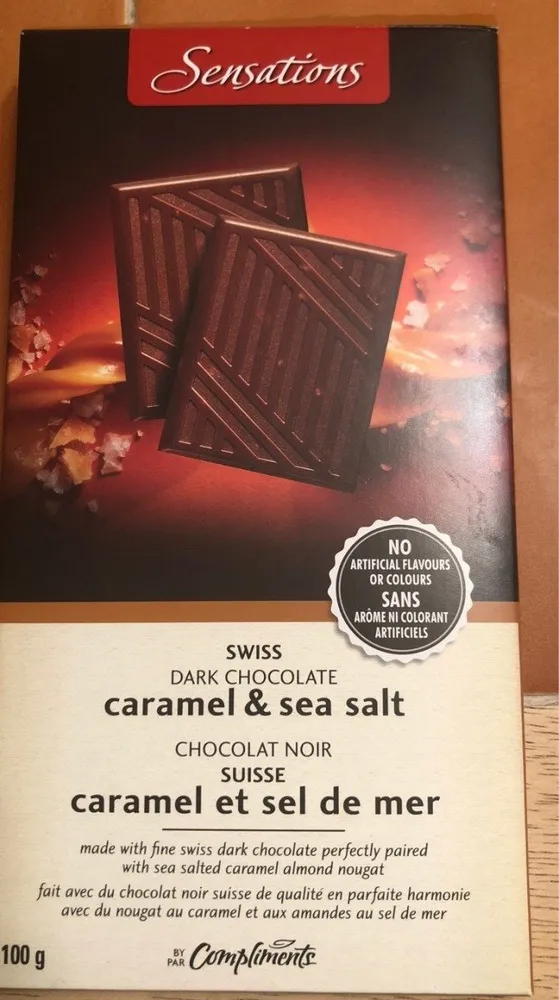 Chocolat caramel et fleur de sel