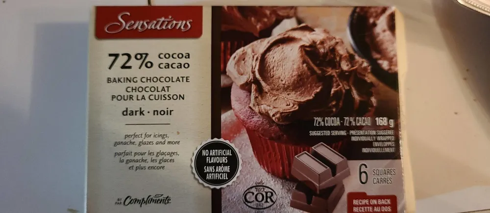 Chocolat pour la cuisson