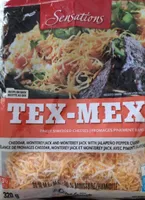 Tex Mex finely shredded cheeses - fromages finement râpés