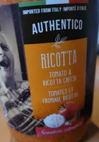 Sauce tomates et fromage ricotta