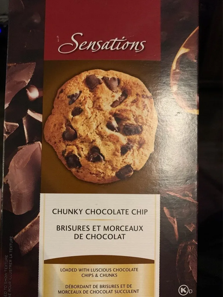 Brisures et morceaux de chocolat