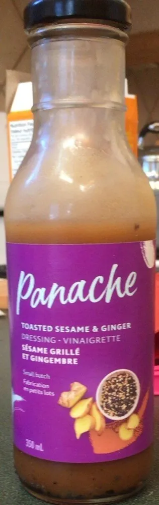 Vinaigrette sésame grillé et gingembre