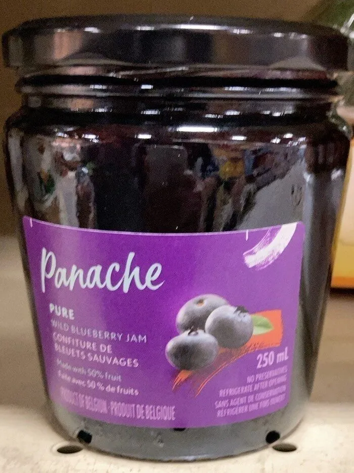 Wild blueberry jam
