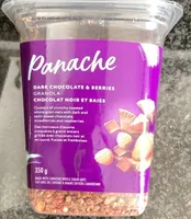 Dark chocolate & berries granola