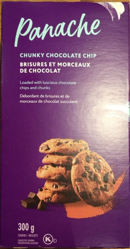 Biscuits aux brisures et morceaux de chocolat